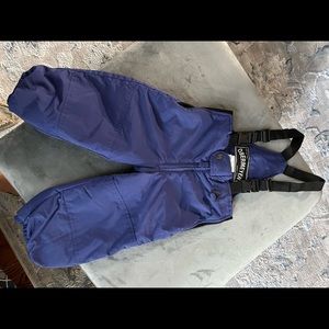 Ski bib- toddler size 2T- navy blue